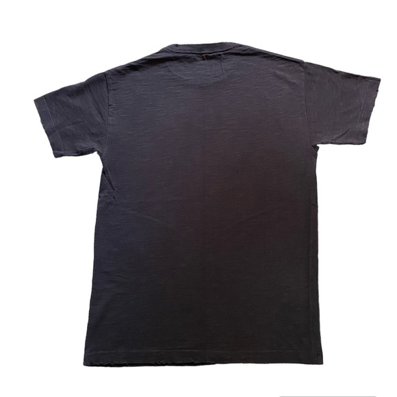 Kith Distressed Heavy Weight Black Cotton Short Sleeve T-Shirt Small Unisex - Picture 8 of 10